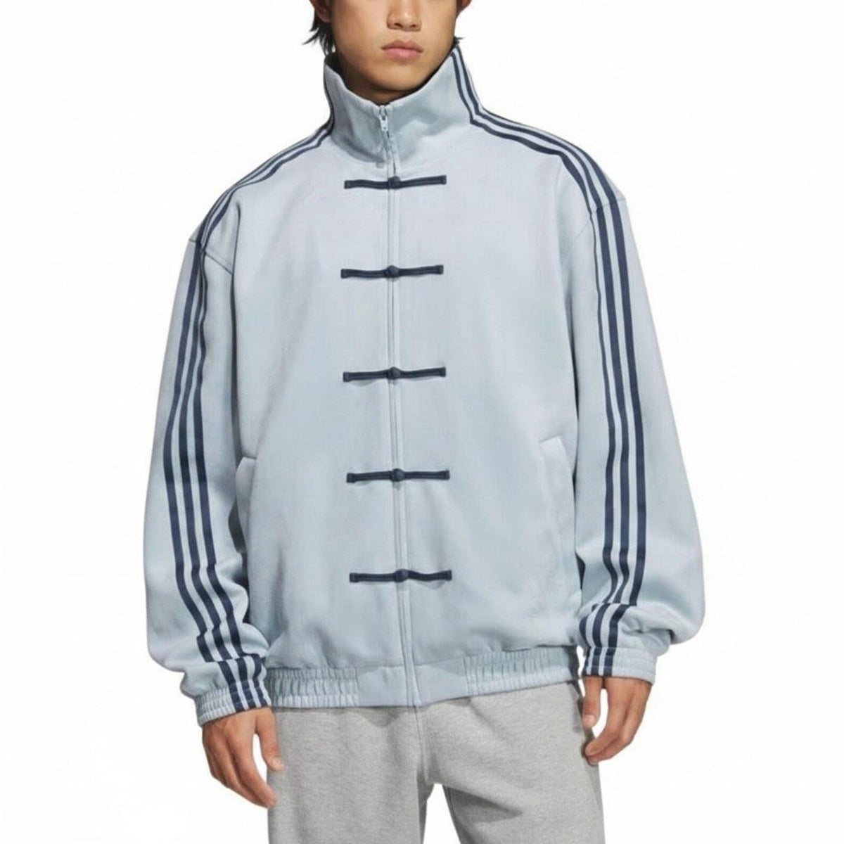 cny jacket kont button streetwear jacket