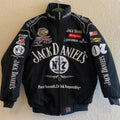 Retro Printed Jack Daniel's Racing Jacket | Water-Resistant