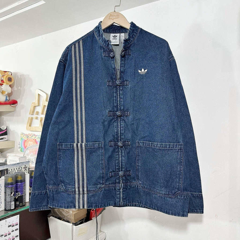 Oversized Y2K Aesthetic Washed Denim Jacket Streetwear Fit